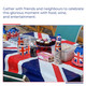 Union Jack Paper Plates - 10pcs
