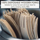 Wooden Forks - 100pcs