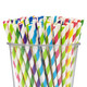 Multicolour Biodegradable Paper Straws