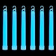 6" Premium Neon Glow Sticks - Aqua - 25pcs