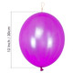 12" Assorted Latex Plain Punch Balloons