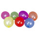 12" Assorted Latex Plain Punch Balloons