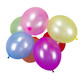 12" Assorted Latex Plain Punch Balloons