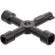 Rolson Four Way Service Utility Key