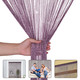 String Curtain Panel - Dark Purple