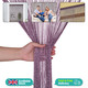 String Curtain Panel - Dark Purple