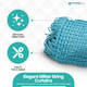 String Curtain Panel - Turquoise