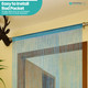 String Curtain Panel - Turquoise