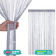String Curtain Panel - Silver