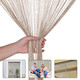 String Curtain Panel - Champagne
