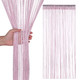 String Curtain Panel - Pink