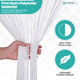 String Curtain Panel - White