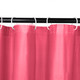 PEVA Plastic Shower Curtain - Hot Pink
