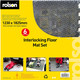 Rolson Floor Mat Set - 6pcs