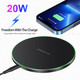 Fast Wireless Charger Pad For Apple iPhone 15 & Samsung