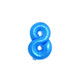 Large Foil Number Balloons - Blue