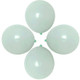 100x 10" Helium-Quality Latex Pastel Party Balloons - Turquoise