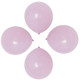 100x 10" Helium-Quality Latex Pastel Party Balloons - Light Purple