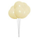 100x 10" Helium-Quality Latex Pastel Party Balloons - Yellow