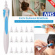 Ear Wax Remover Kit - 16pcs Washable Tips, Soft Silicone Spiral Ear Cleaner Tool for Effective Earwax Removal