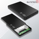 USB 3.0 SATA External Hard Drive Case 2.5 Inch Enclosure Caddy HDD SSD Black DVR