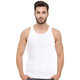 Men Slimming Vest Body Shaper Slim Chest Belly Waist Boobs Compression Shirt White - 1pc
