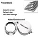 30X Jewelers Loupe Magnifier Jewelry Coin Loop Magnifying Glass Eye Pocket - 1pc