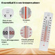 2 Wall Thermometer Indoor Outdoor Home Room Office Garden Greenhouse Temperature - 2pcs