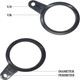 A-Z UK Plastic Black Ring Sizer - 1pc