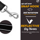 No-Pull Dog Harness & Leash Set - Black