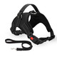 No-Pull Dog Harness & Leash Set - Black