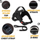 No-Pull Dog Harness & Leash Set - Black