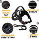 No-Pull Dog Harness & Leash Set - White