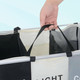 3 Compartment Collapsible Laundry Basket