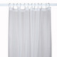 93GSM Bathroom Shower Curtains - White