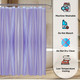93GSM Bathroom Shower Curtains - Purple