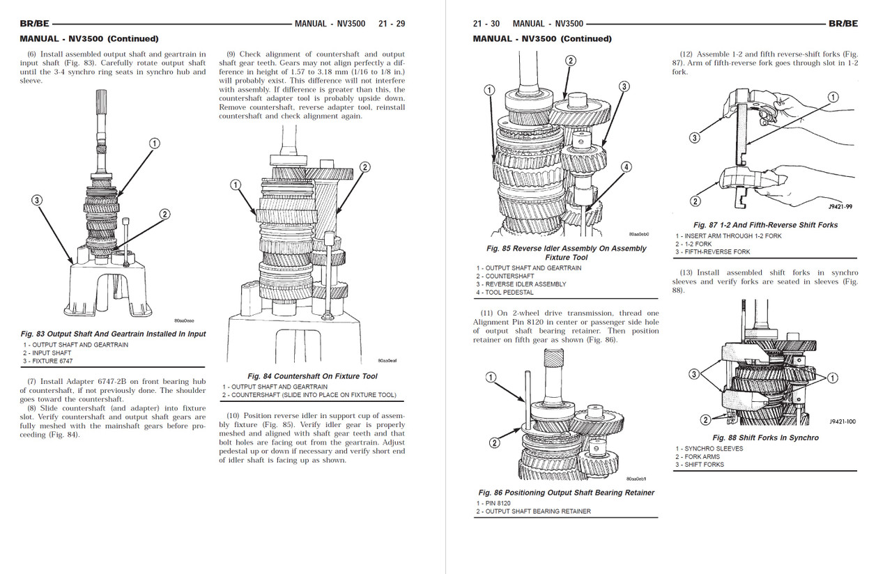 1997 DODGE RAM 1500 SERVICE MANUAL PDF visual data 7