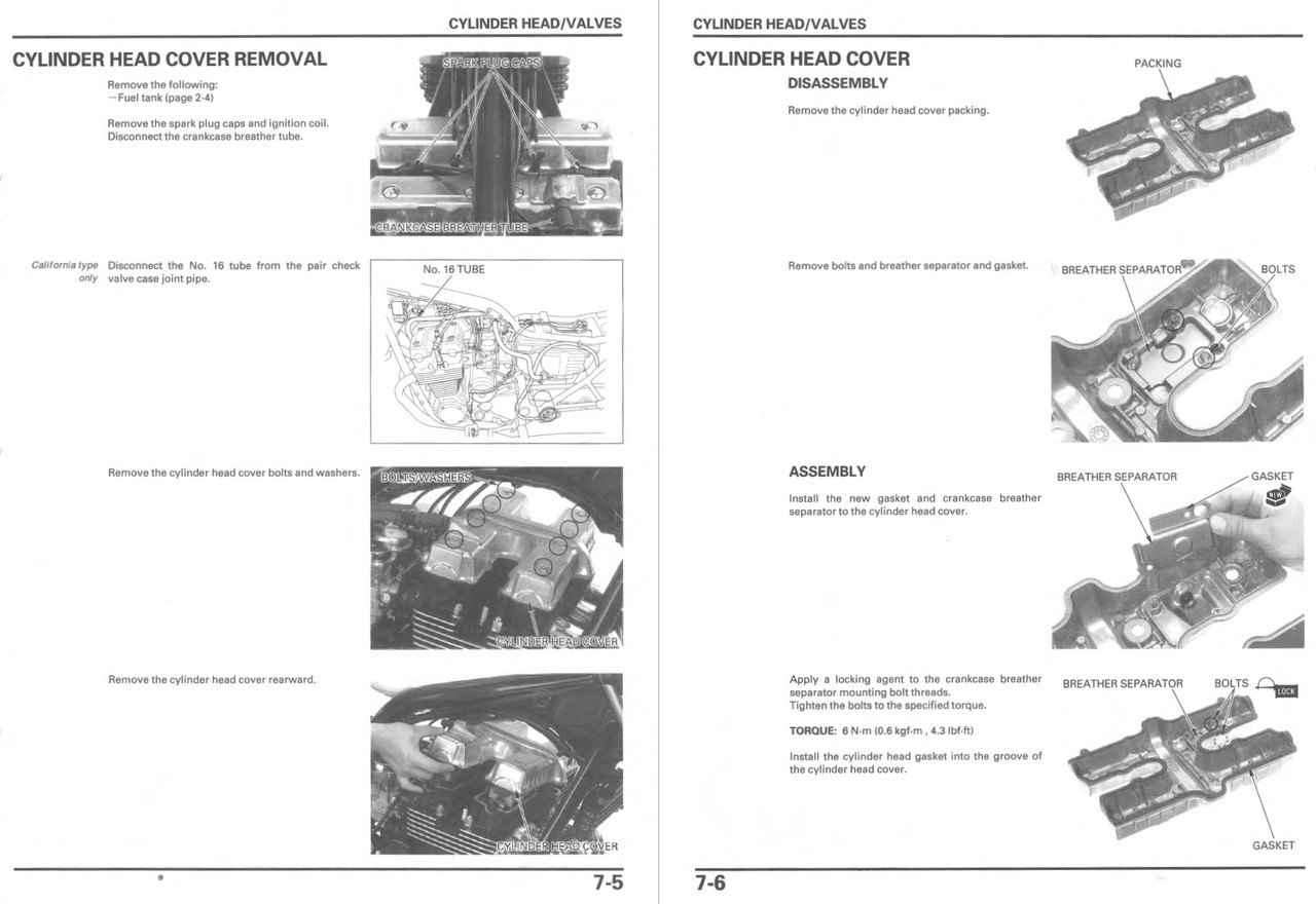 1995 HONDA NIGHTHAWK 750 OWNERS MANUAL PDF visual data 5