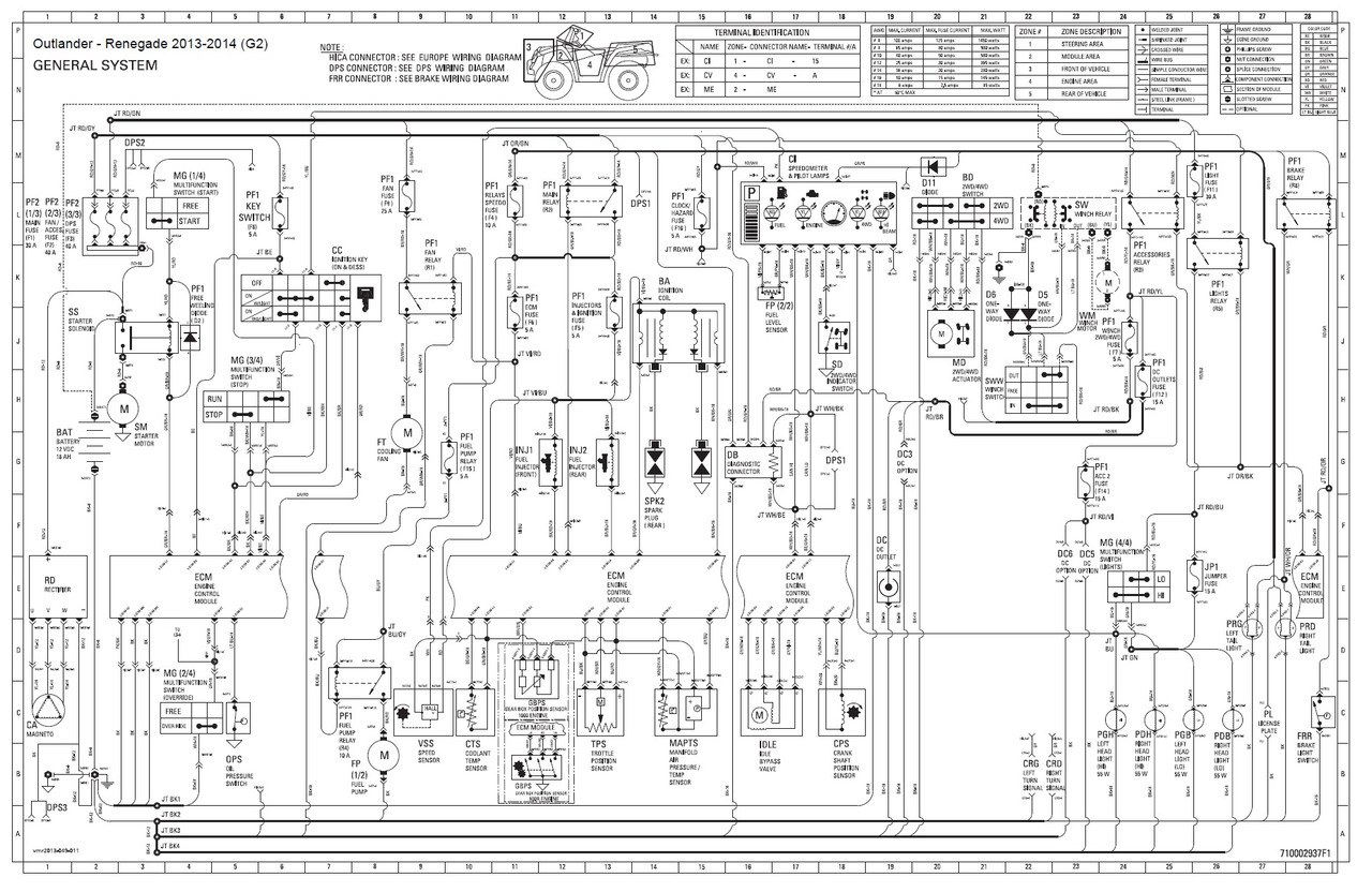Can-Am 2013 Outlander 1000 Service Manual