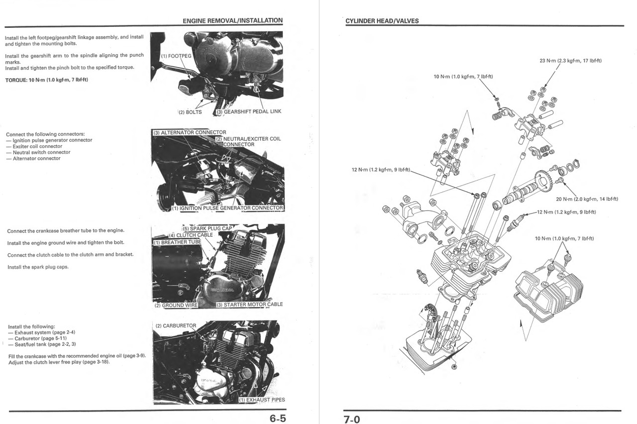 Honda 2010 CMX 250 Service Manual