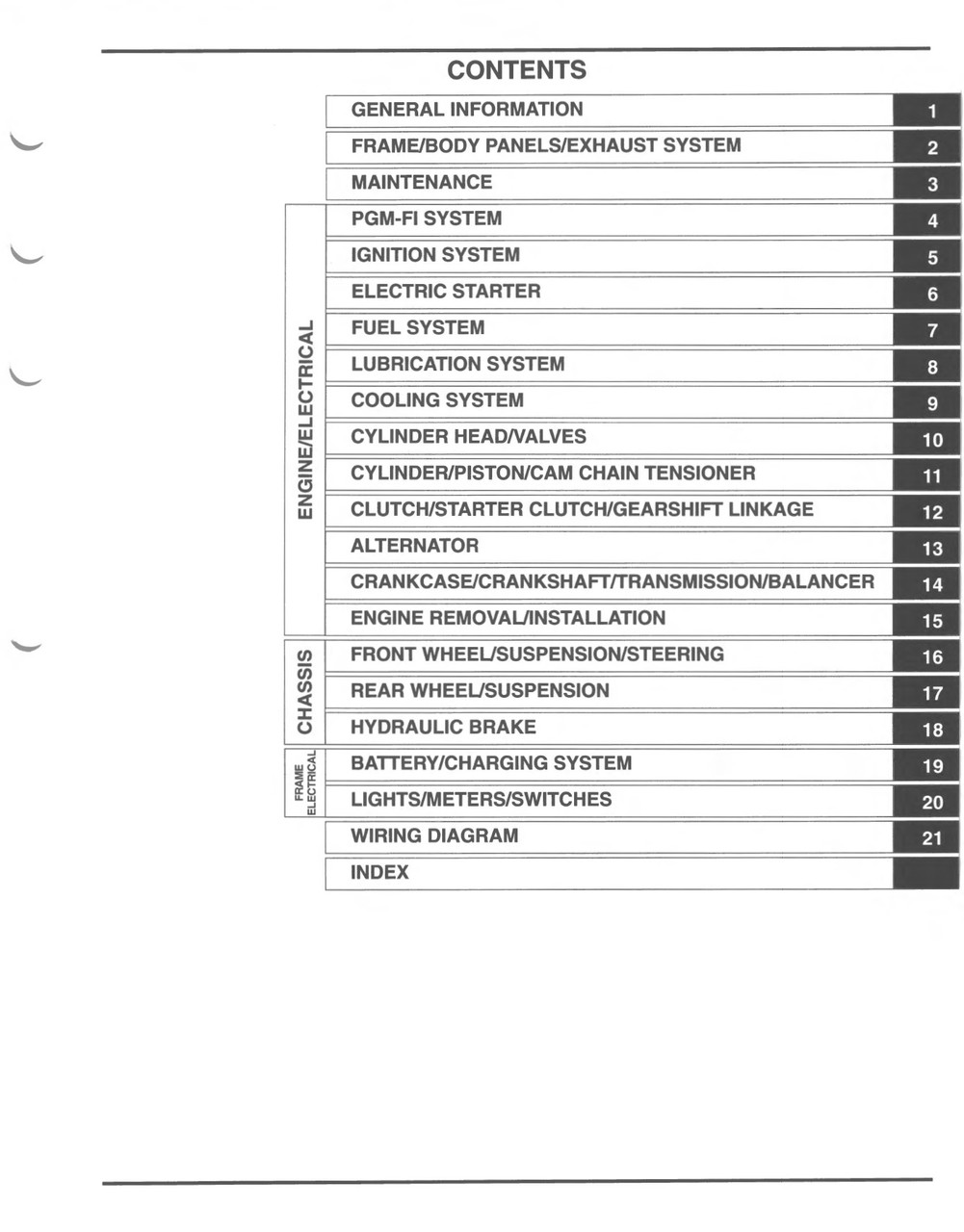 Honda 2019 CRF 450L Service Manual
