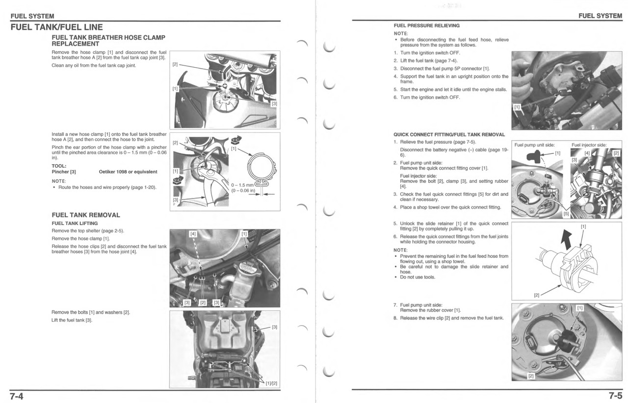 Honda 2019 CRF 450L Service Manual