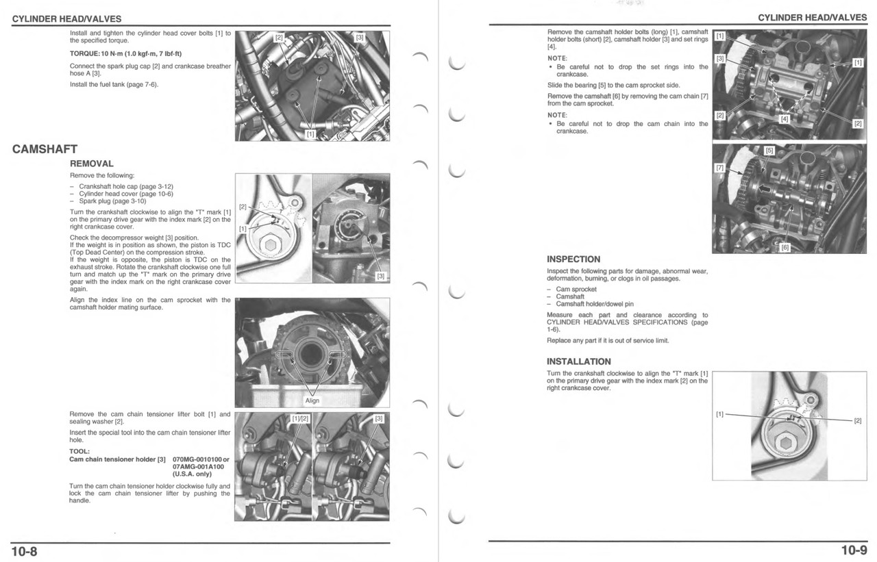Honda 2019 CRF 450L Service Manual