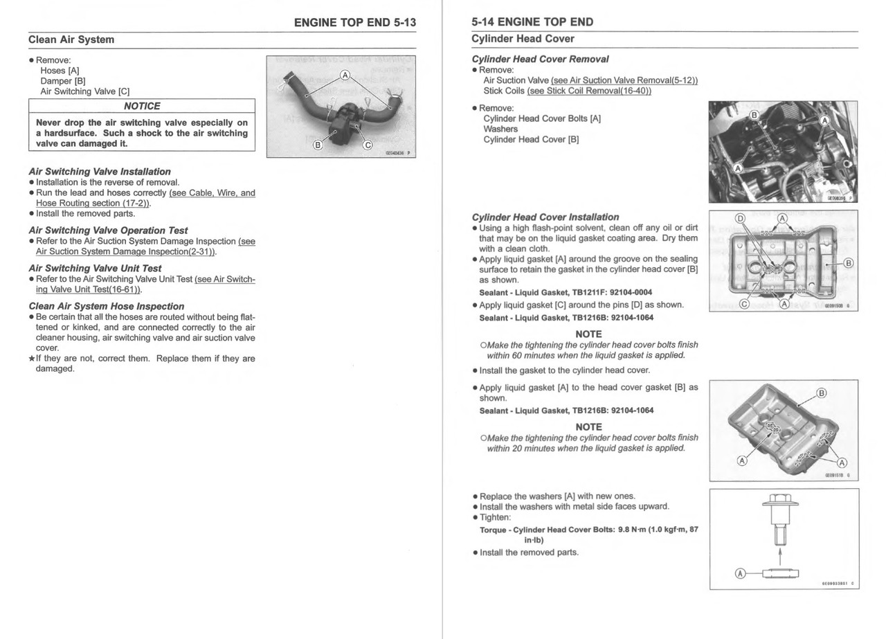 Service Manual Kawasaki 2022 Ninja 400 Repair