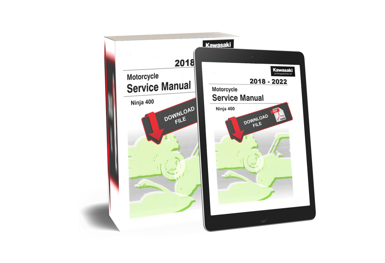 Service Manual Kawasaki 2022 EX400 Repair