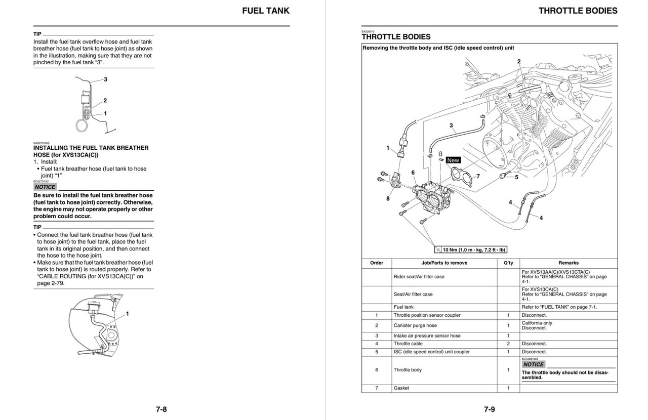 Yamaha 2013 Stryker Service Manual