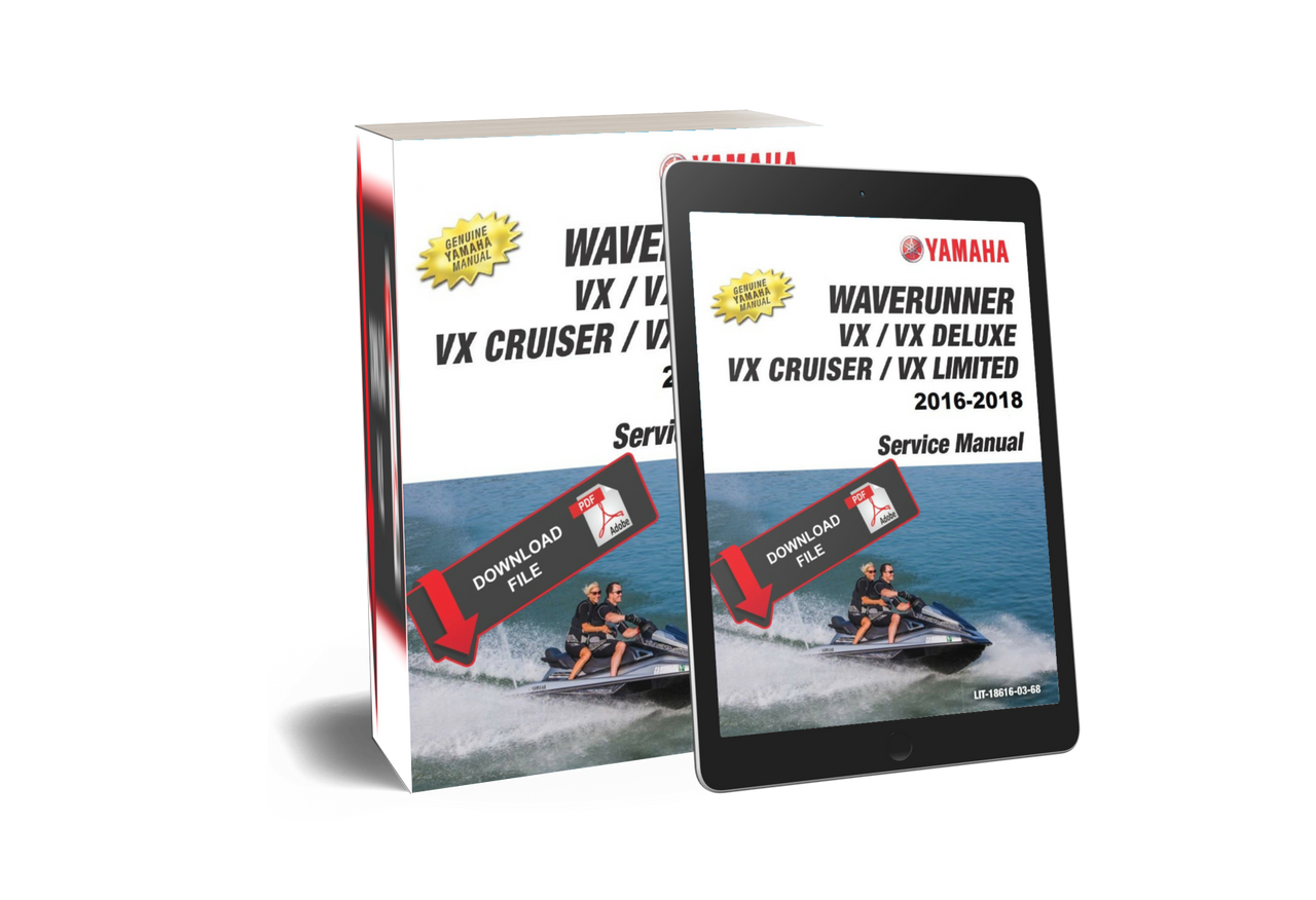 Yamaha 2016 Waverunner VX Deluxe Service Manual