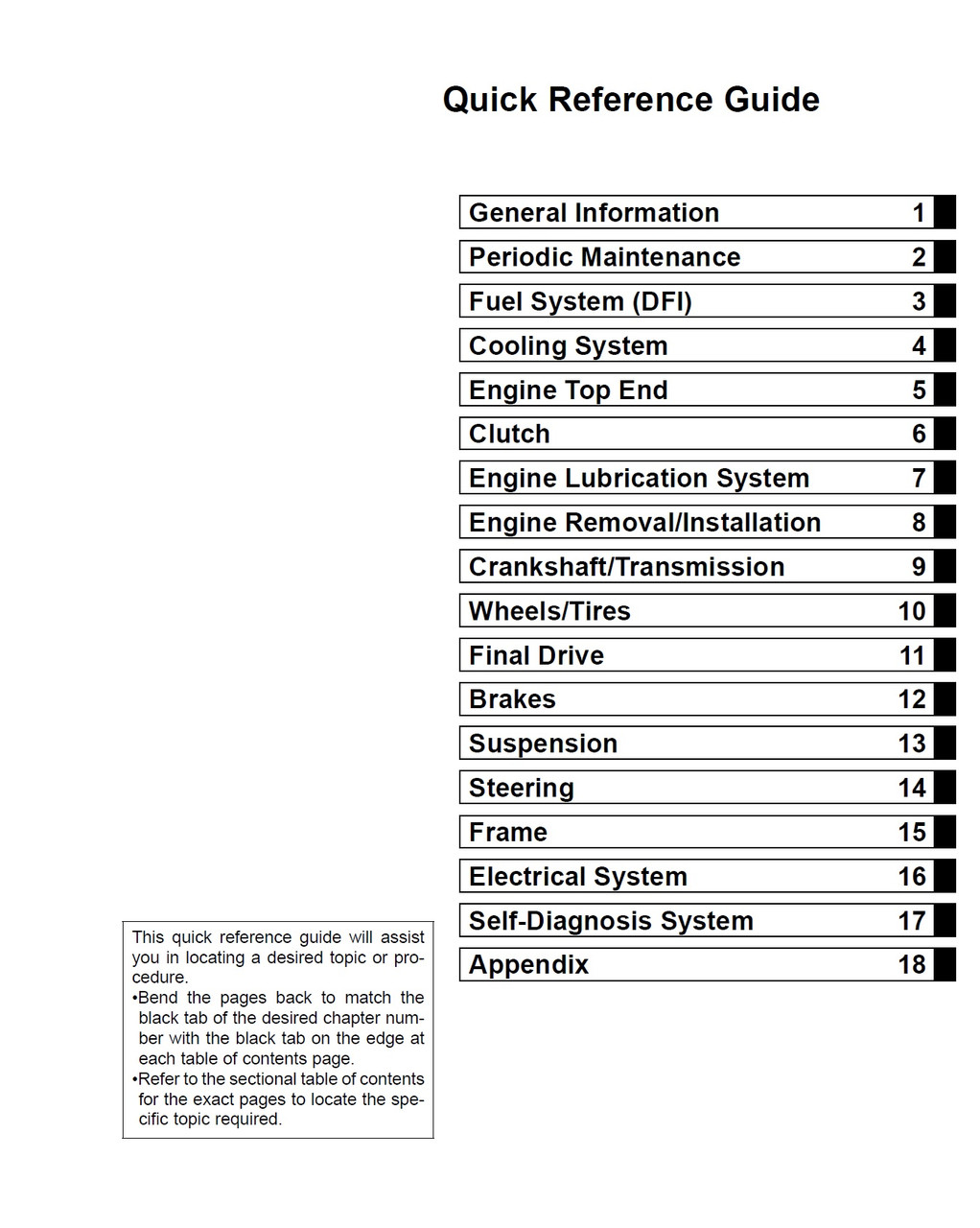 Service Manual Kawasaki 2016 Ninja H2 Repair
