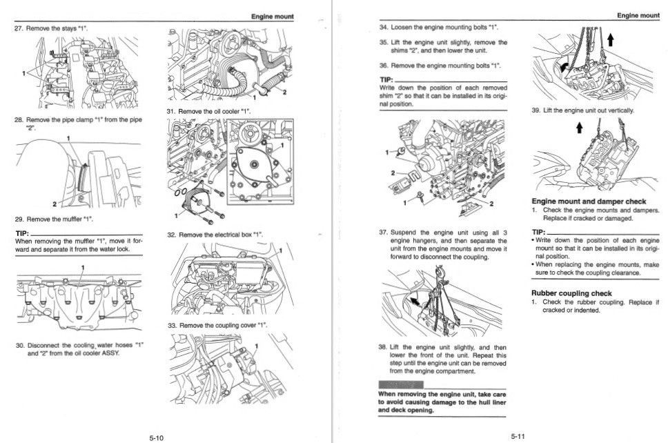Yamaha 2016 Waverunner VXR Service Manual