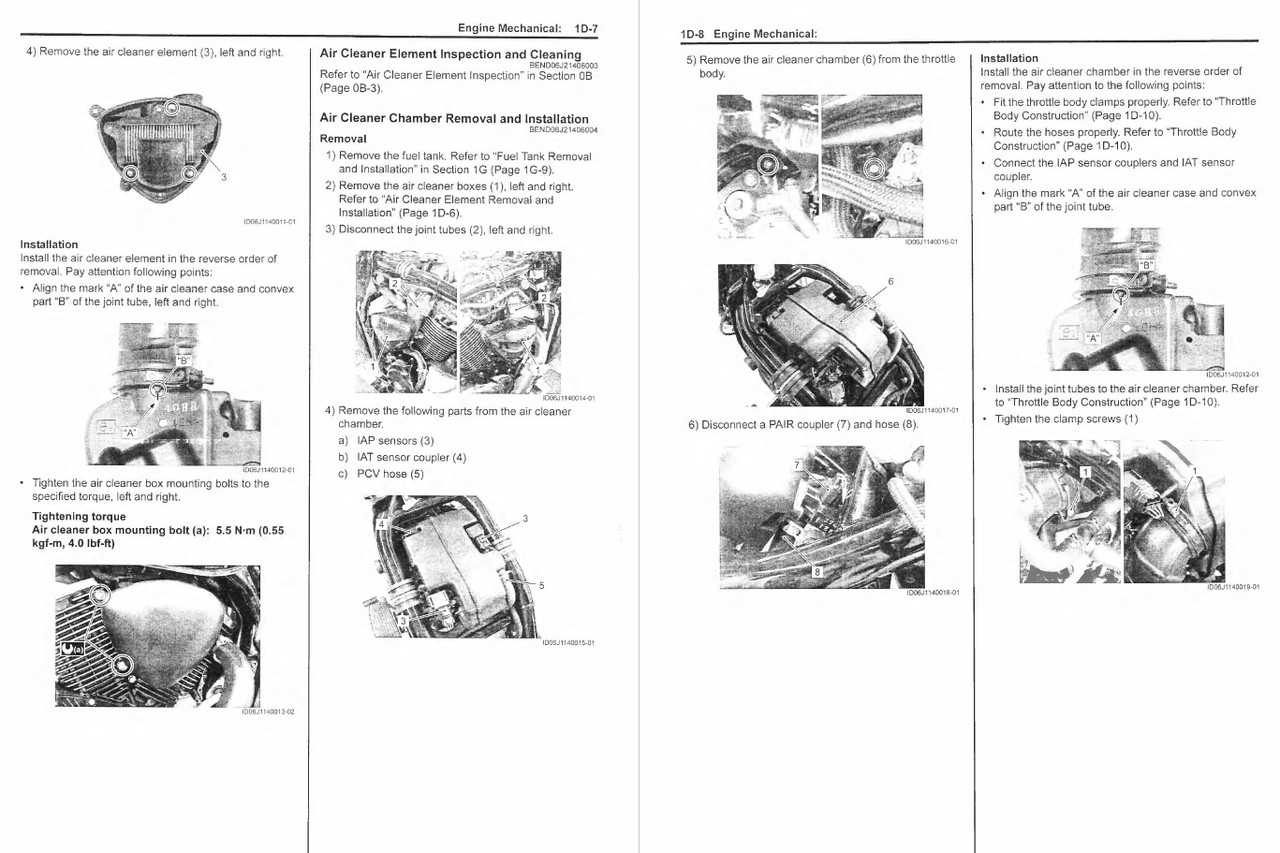 Suzuki 2013 Boulevard C90 C90T Service Manual